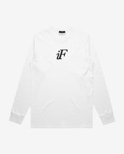 IN FERIAS "iF" LONG SLEEVE TEE (WHITE)