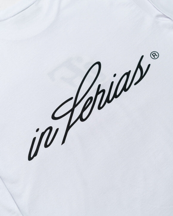 IN FERIAS "iF" LONG SLEEVE TEE (WHITE)