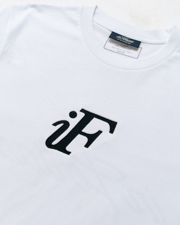 IN FERIAS "iF" LONG SLEEVE TEE (WHITE)