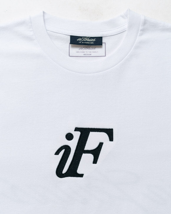 IN FERIAS "iF" LONG SLEEVE TEE (WHITE)